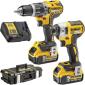 DeWalt set akumulatorskih bušilica DCK266P2 (DCD796 + DCF887 + 2 x baterija 18V + punjač + kofer) (DCK266P2)