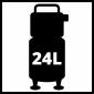 Einhell TE-AC 24 Silent Vazdušni kompresor, 8bar (EN 4020610)