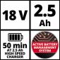 Einhell 4512097, Starter kit Power-X-Change, 18V, 2.5Ah (EN 4512097)