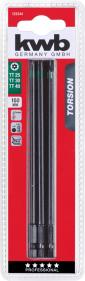  KWB 49123344 3 bita 150 mm TT set 2 Torsion (KWB 49123344)