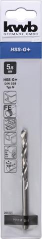  KWB 49205355 Silverstar burgija za metal 5,5 (KWB 49205355)