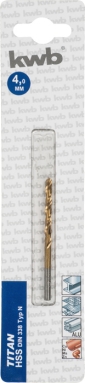  KWB 49237340 TitanIUM HSS-G TIN Twist burgija 4,0 mm (KWB 49237340)