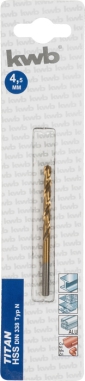  KWB 49237345 TitanIUM HSS-G TIN Twist burgija 4,5 mm (KWB 49237345)