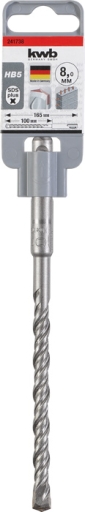  KWB 49241738 SDS-Plus burgija 8,0 x 160 HB44 za beton (KWB 49241738)