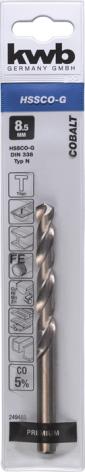  KWB 49249485 HSS-Co Cobalt Twist burgija 8,5 mm (KWB 49249485)