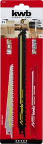  KWB 49576003 set listova za univerzalnu testeru, 3 dela (KWB 49576003)