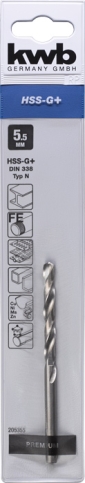  KWB 49205355 Silverstar burgija za metal 5,5 (KWB 49205355)