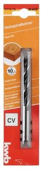  KWB 49511470 CrV burgija za drvo 10, dvostruka spirala (KWB 49511470)