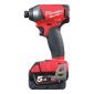 Milwaukee aku odvijač udarni 1/4” 18V 5Ah M18 FID-502X 4933451066 (MIL 4933451066)