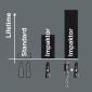 Wera 867/4 IMP DC Impaktor TORX® bit, TX 20 x 50 mm, 05057664001, 1 komad (WERA 057664.)