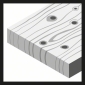 Spiralna burgija za drvo standard Bosch 2608597203, 20 x 140 x 200 mm, d 10 mm (2608597203)