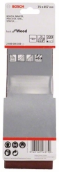 3-delni set brusnih traka X440 Bosch 2608606039, 75 x 457 mm, 220 (2608606039)