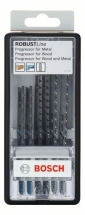 6-delni Robust Line set listova ubodne testere Progressor T-prihvat Bosch 2607010531, T 123 X (2x); T 234 X (2x); T 345 XF (2x) (2607010531)
