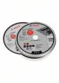 Rezna ploča ravna 10 komada Standard for Inox - Rapido Bosch 2608603255, WA 60 T BF, 125 mm, 22,23 mm, 1,0 mm (2608603255)