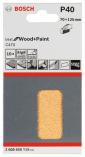 Brusni list C470, pakovanje od 10 komada Bosch 2608608Y19, 70 x 125 mm, 40 (2608608Y19)