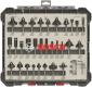 Komplet raznih glodala, 30 komada, držač od 6 mm Bosch 2607017474, 30-piece Mixed Application Router Bit Set. (2607017474)