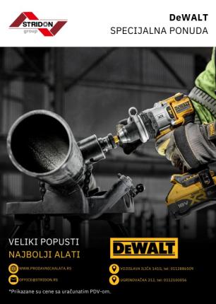 DeWALT akcija 2025.