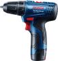 Bosch GSR 120 li akumulatorska bušilica-odvrtač 2x2.0Ah, 06019G8000 (06019G8000)