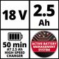 Einhell 4512097, Starter kit Power-X-Change, 18V, 2.5Ah (EN 4512097)