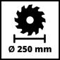 Einhell TC-TS 2025/2 U Stoni cirkular, 1.800W (EN 4340490)