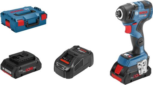 Bosch GDR 18V-200 C Akumulatorski udarni odvrtač, 2x4.0Ah (06019G4106)