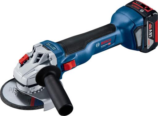 Bosch GWS 18V-10 Akumulatorska ugaona brusilica, 125mm, 2x5.0Ah (06019J4004)