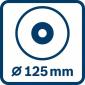 Bosch GWS 18V-10 Akumulatorska ugaona brusilica, 125mm, 2x5.0Ah (06019J4004)