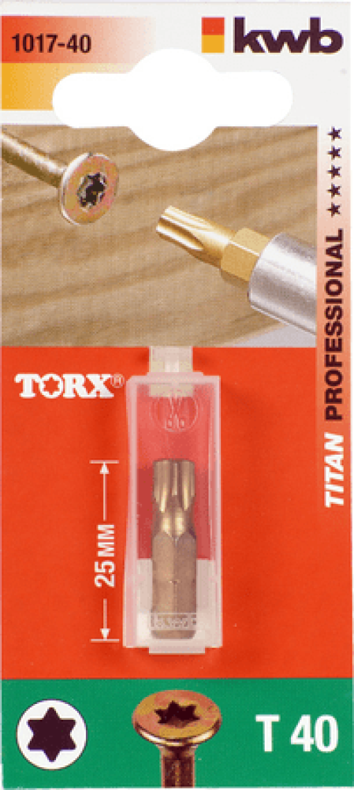 KWB 49101740 TITAN nastavak za odvijač TORX T40, SB (KWB 49101740)