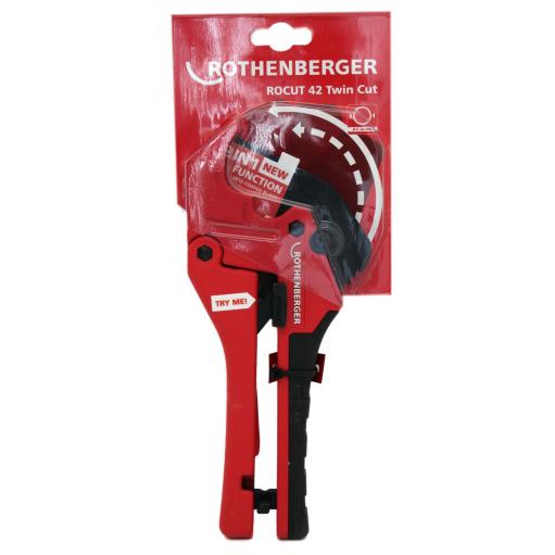 Makaze za sečenje plastičnih cevi Rothenberger ROCUT 42 TWIN CUT do 42mm (ROT 1000003011)