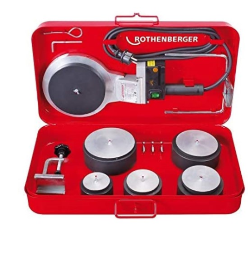 Komplet Uređaj za zavarivanje plastičnih cevi Rothenberger ROWELD P 125-3, Ø63-125m (ROT 55546)