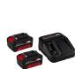 Einhell 2x 3.0Ah & 30min PXC Starter kit (EN 4512098)