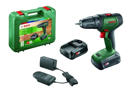 Bosch UniversalDrill 18V Akumulatorska bušilica-odvrtač, 2x1.5Ah (06039D4002)