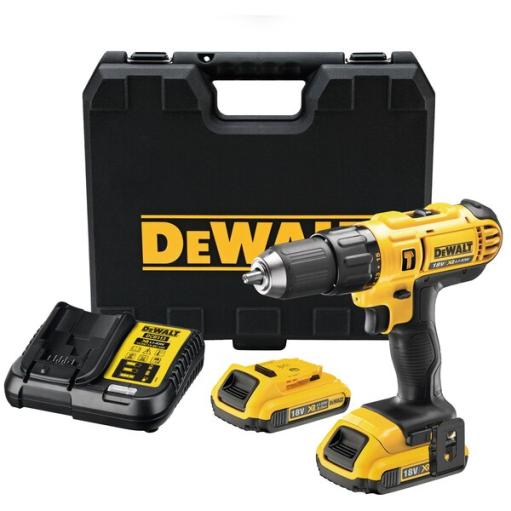 DeWalt DCD776D2 Akumulatorska vibraciona bušilica, 18V, 2 x2.0Ah (DCD776D2)