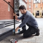 Bosch GSB 185-Li Akumulatorska vibraciona bušilica - odvrtač 18V, 1x2,0 Ah + 23-delni set pribora u koferu 06019K3102  (06019K3102 )