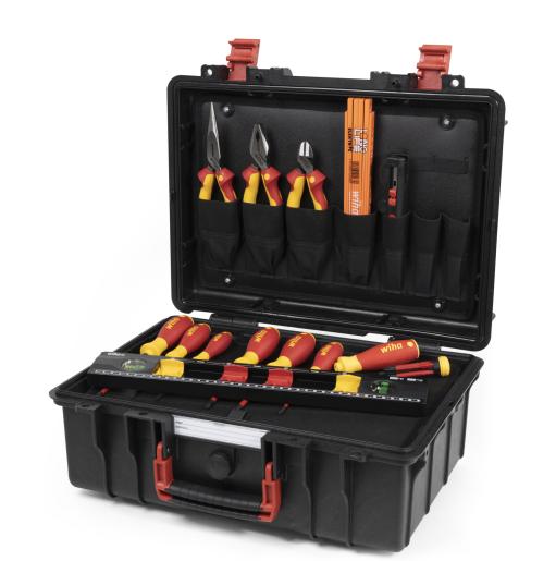 Wiha 45530 L električarski set alata u koferu, 18-delni (W 45530)