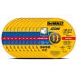 DeWalt DT43972 Rezni disk za inox 125x1mm, 10 komada u aluminijumskom pakovanju (DT43972)