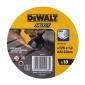 DeWalt DT43972 Rezni disk za inox 125x1mm, 10 komada u aluminijumskom pakovanju (DT43972)