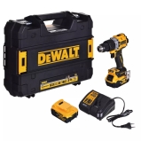 DeWalt DCD805P2T Aku udarna bušilica-odvijač 18V XR, 2x5.0Ah + kofer