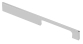 GTV UZ-872224-05 ručica, aluminijum, 224mm