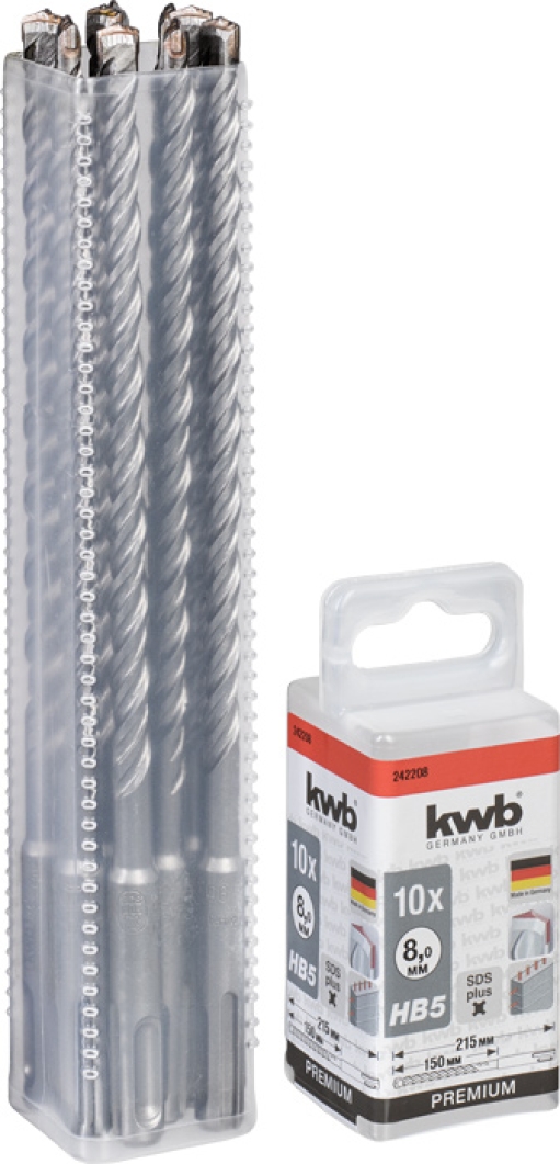  KWB 49242208 10 SDS-Plus burgija 8,0 x 215 HB5 za beton (KWB 49242208)