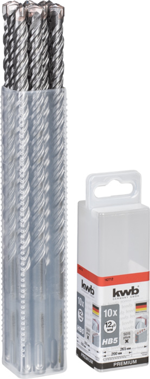  KWB 49242712 10 SDS-Plus burgija  12,0 x 265 HB5 za beton (KWB 49242712)