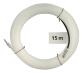  KWB 49955815 Struna za provlačenje kablova 15m | PVC, 12cm opruga za lociranje