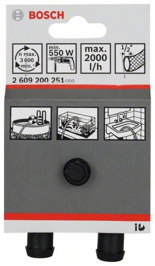 Pumpa za vodu Bosch 2609200251, 2000 l/h, 1/2
