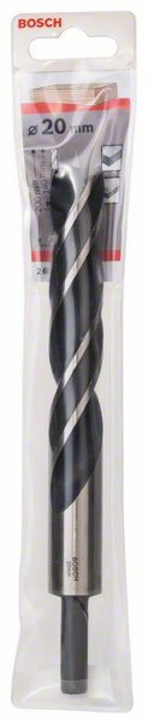 Spiralna burgija za drvo standard Bosch 2608597203, 20 x 140 x 200 mm, d 10 mm (2608597203)