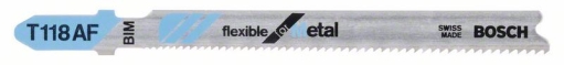 List ubodne testere T 118 AF Bosch 2608634991, Flexible za Metal (2608634991)