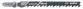 List ubodne testere T 144 DP Bosch 2608633A35, Precision za Drvo, 5 komada