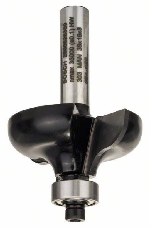 Profilno glodalo G Bosch 2608628359, 8 mm, R1 6,35 mm, D 38 mm, L 15,7 mm, G 57 mm (2608628359)