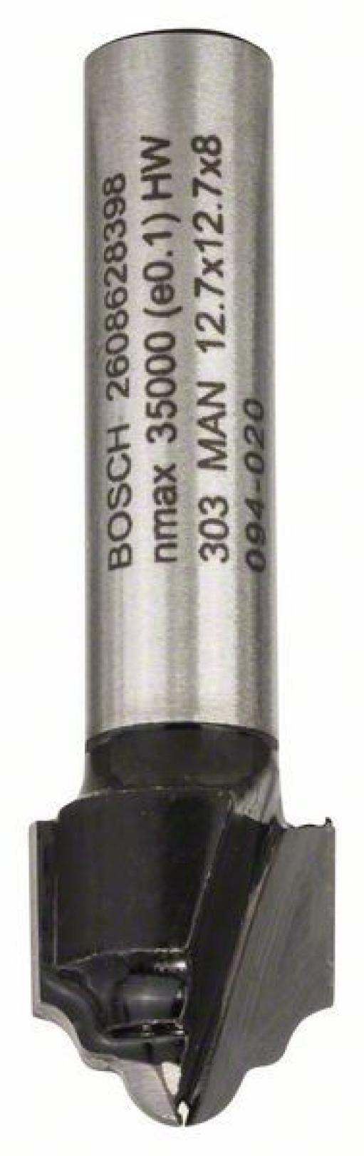 Profilno glodalo H Bosch 2608628398, 8 mm, R1 2,4 mm, D 12,7 mm, L 12,4 mm, G 46 mm (2608628398)