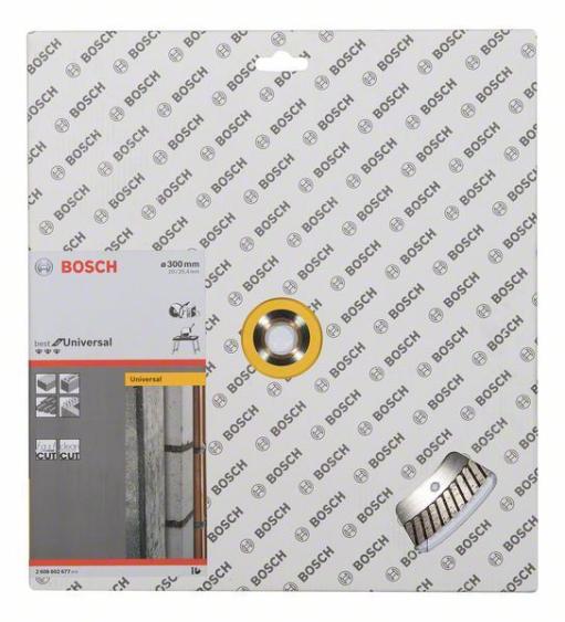 Dijamantska rezna ploča Best for Universal Turbo Bosch 2608602677, 300 x 20,00+25,40 x 3 x 15 mm (2608602677)