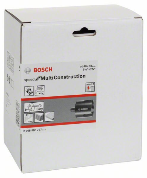 Testera za otvore Speed for Multi Construction Bosch 2608580767, 140 mm, 5 1/2